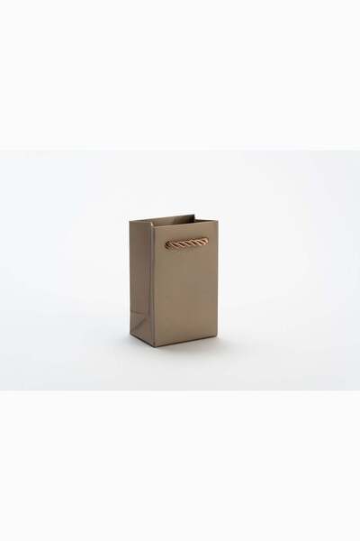 Meidi Packing Meidi Cardboard gift bags 6x9.5x4 cm Gilded v2 - Set of 50 pcs