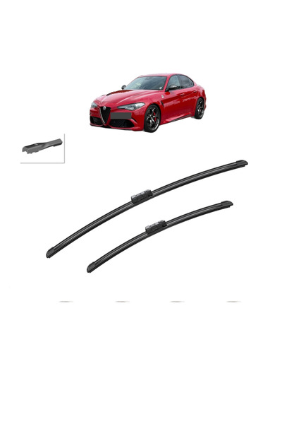 Bosch Σετ 2 υαλοκαθαριστήρων ALFA ROMEO GIULIA (952) 2015-2022, για παρμπρίζ,...