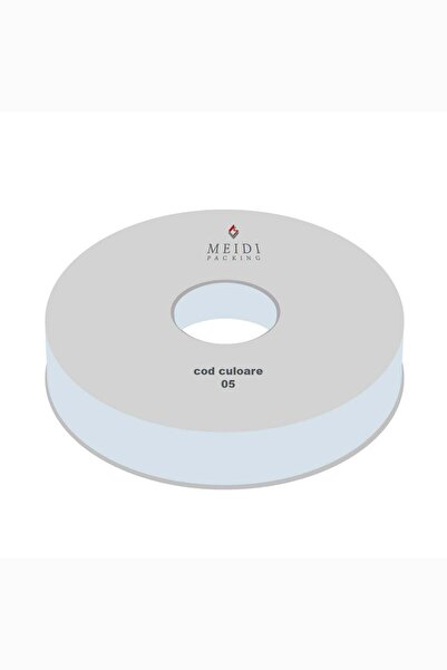 Meidi Packing Meidi Satin Ribbon Textil 2 Satin, 1 cm wide, 100 y long - White