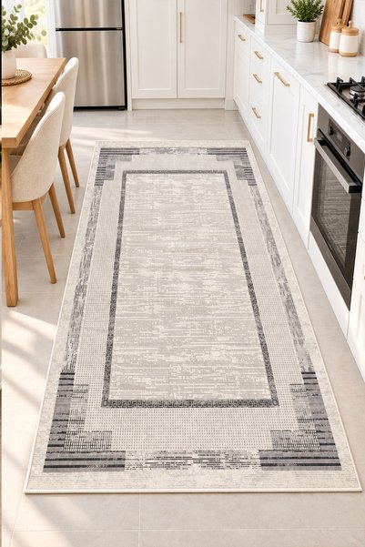 Chilai Home Shady Makinede Yıkanabilir Kaymaz Taban Leke Tutmaz Dijital Salon Halısı Mutfak Halısı Ve Yolluk