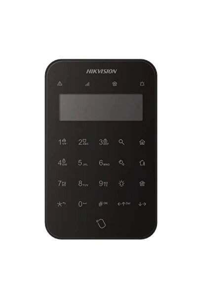 Hikvision Tastatură wireless LCD AX PRO, tehnologie wireless bidirecțională T...