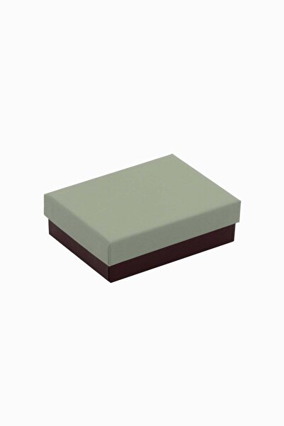 Meidi Packing Meidi Jewelry box Lg L.G, 7x9x3 cm - Gray / Burgundy - Set of 2...