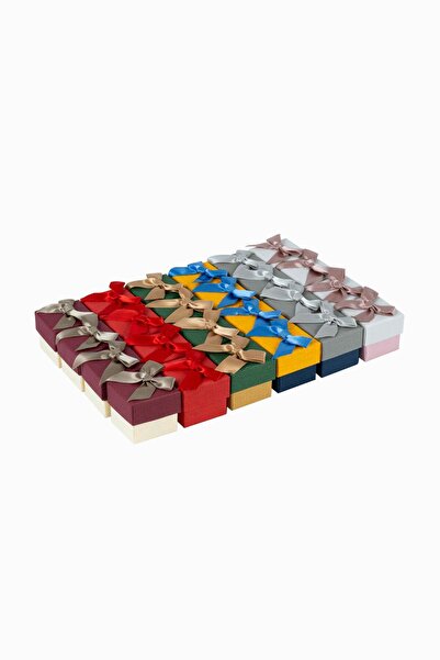 Meidi Packing Meidi Jewelry Box Normal Paper, 4x4x3.5 cm Multicolor - Set of ...