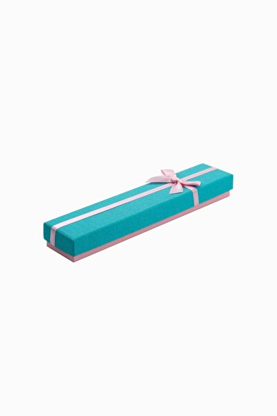 Meidi Packing Meidi Jewelry Box Normal Paper, 21.5x4.5x3 cm - Pink / White - ...