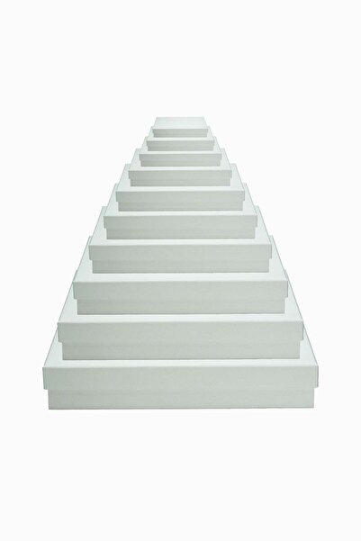 Meidi Packing Meidi Rigid Gift Box Set Rigid, 46x36x10 cm - White - 1 piece