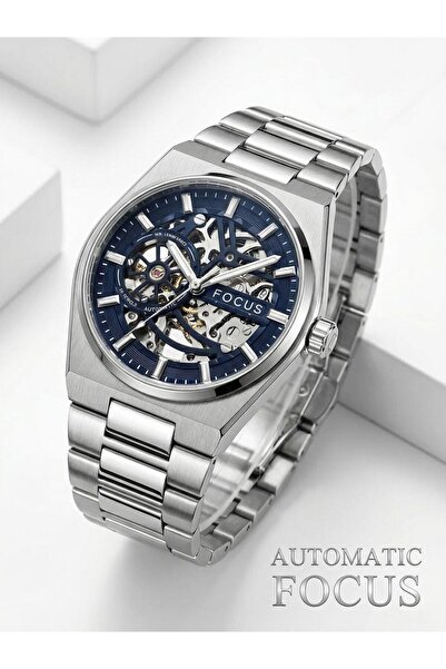 Focus Automatic Steel Case and Strap Great Quality Men's Wrist Watch (New Pro...