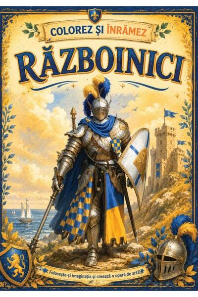 Editura Galaxia Gutenberg Razboinici . Colorez si Inramez