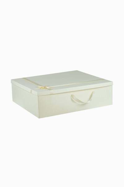Meidi Packing Meidi Cutie cadou Palarii Pliat, 70x60x20 cm - Crem - Set 1 buc