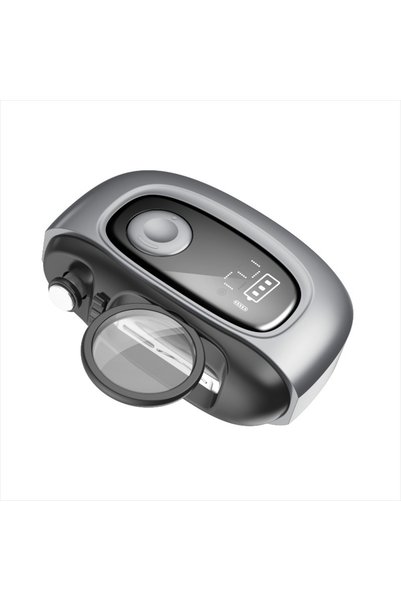 Choice Gray Multifunctional Electric Nail Clipper with Magnifying Glass Nail ...