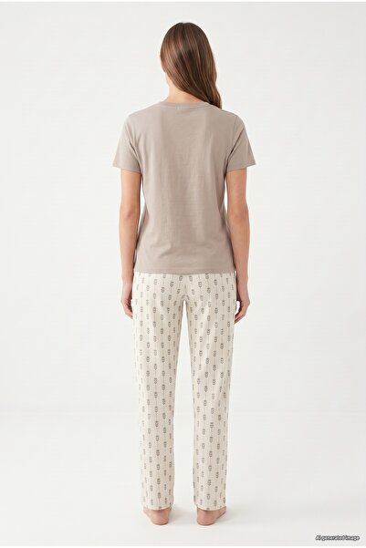 SEASOUL Kadın Bambu Pijama Set