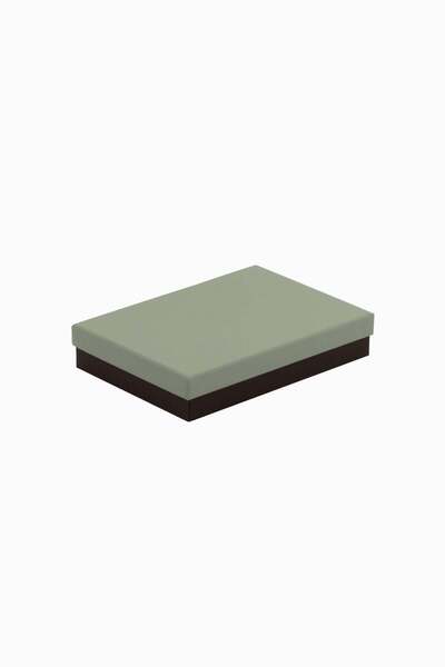 Meidi Packing Meidi Jewelry Box Lg L.G, 9.5x13.5x3.5 cm - Gray / Brown - Set ...