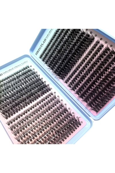 Choice MIX 0.07mm D 32rows 40D50D HBZGTLAD 32rows Fluffy Thick Eyelash Cluste...