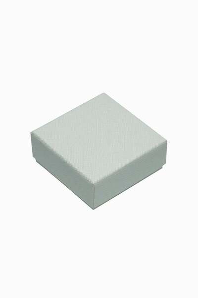 Meidi Packing Meidi Cutie bijuterii Gama Grej Normal Paper, 6x6x2.5 cm - Grej...