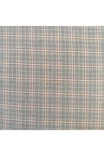 Mona Goods Flannel Fabric Melange Plaid
