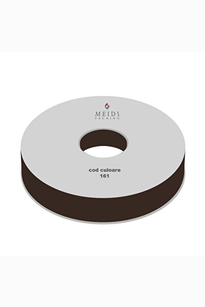 Meidi Packing Meidi Satin Ribbon Textil 2 Satin, 2.5 cm wide, 100 y long - Brown