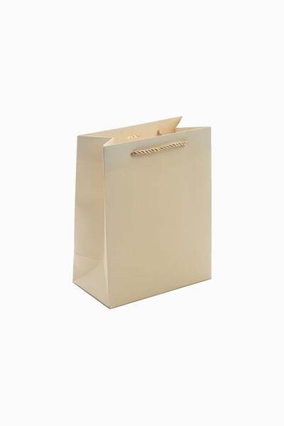 Meidi Packing Meidi Pungi cadou carton 11x16x6 cm Crem texturat v2 - Set 20 buc