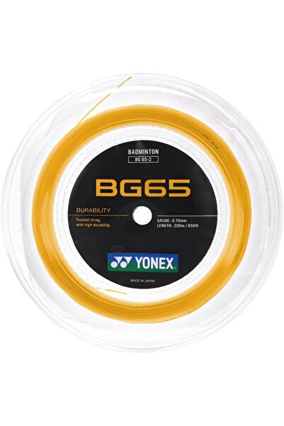 YONEX Bg65-2 String (10Mtr)- Orange