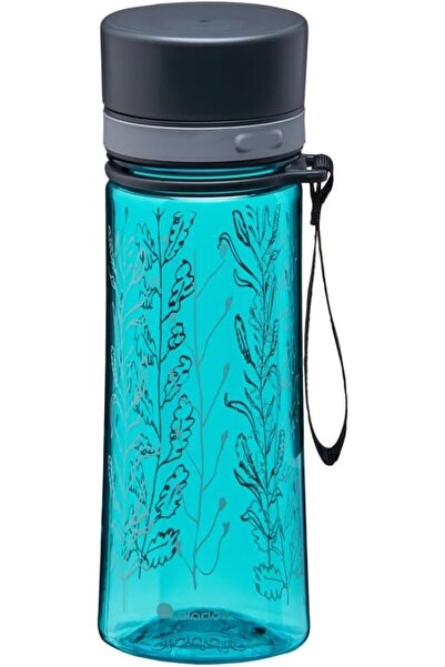 Aladdin Aveo Water Bottle 0.35L Aqua Blue Wildflower Print – - Leakproof - Wi...