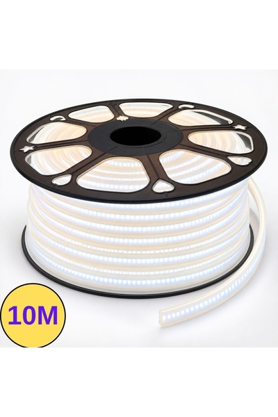 proled Ταινία LED COB 220V, 12W/m, 6000K, ψυχρό φως, δυνατότητα κοπής κάθε 10...