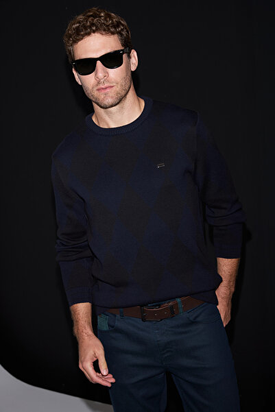U.S. Polo Assn. Men's Navy Blue Sweater 50327347-Vr033