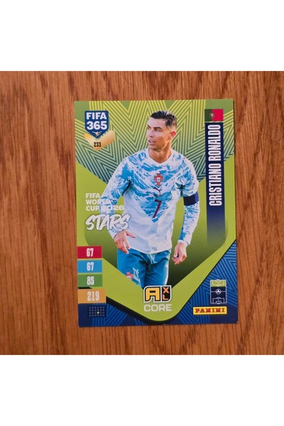 Panini Adrenalyn 2027 Cristiano Ronaldo World Cup 2026 Star Oyun Kartı