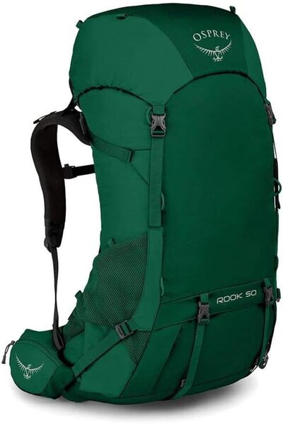 Osprey Men Rook 50 Hiking Backpack - Mallard Green, Standard