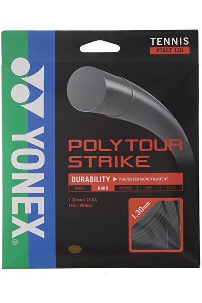 YONEX Poly Tour Strike Tennis String Black ()
