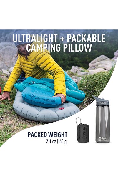 Sea to Summit Aeros Ultralight Pillow, Regular, Grey