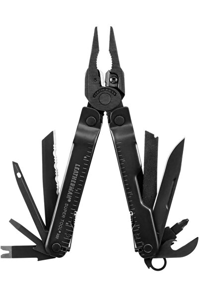 Leatherman Super Tool® 300M Black **Military Only*** Molle Black Box