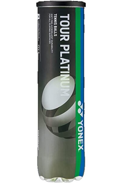 YONEX TB-TP4EX Tour Platinum Tennis Ball - Pack of 4
