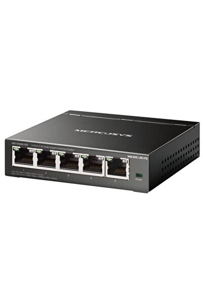 Mercusys Μη διαχειριζόμενος διακόπτης MS105GS-M2, 5 θύρες 2.5Gbps, συμπαγείς ...