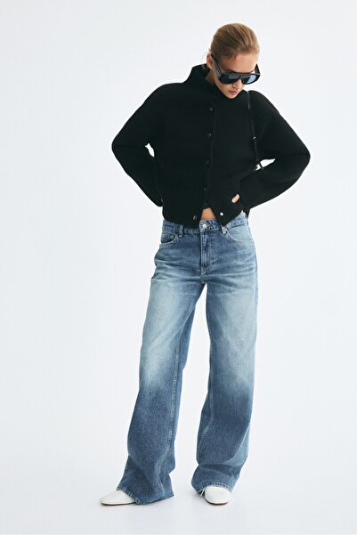H&M Tall Fit Wide Regular Waist Jeans