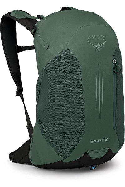 Osprey Hikelite LT Hiking Backpack - Lightweight Travel Daypack with Rain Cov...