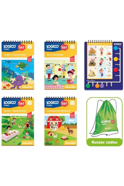 Editura Diana Kit Logico Primo, grupa mijlocie, 4-5 ani