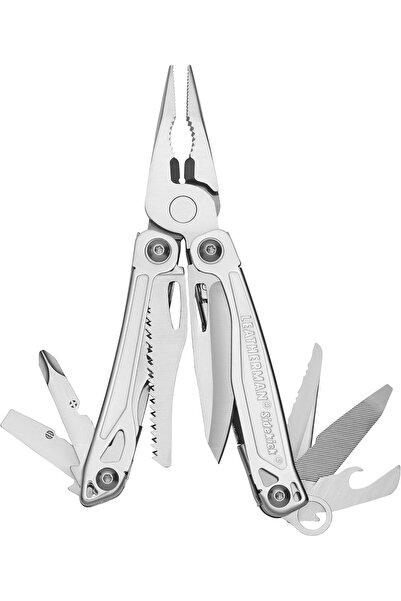 Leatherman Sidekick Multi-Tool - 14 Tools with All-Features, Stainless Steel