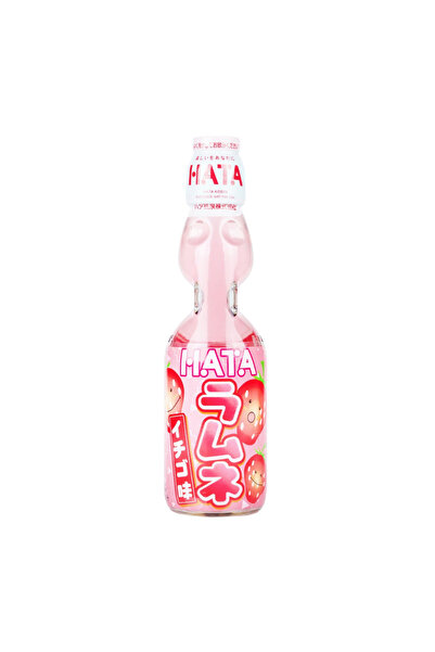 Hata Kosen Ramune Strawberry Flavor 200ml