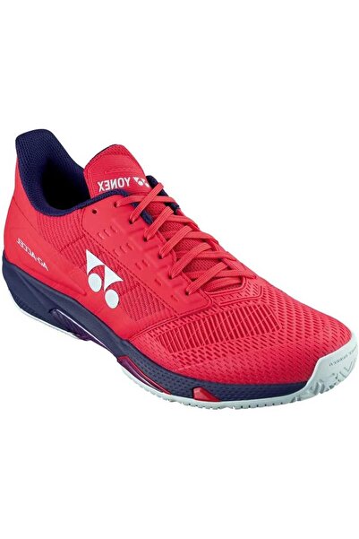 YONEX Men's Ad Accel Ac Tennis Shoes All-Court Shoes Coral Dark Blue EU New
