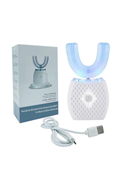 Nexonix ®   Periuță de dinți electrică 2-în-1 - Curățare și albire a dinților...