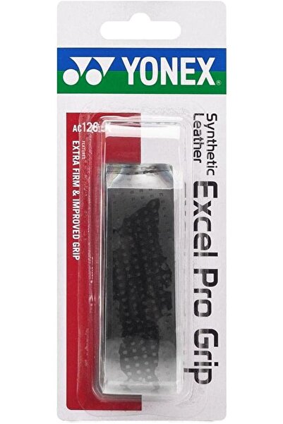 YONEX Ac128Ex Synthetic Leather Excel Pro Grip, Black