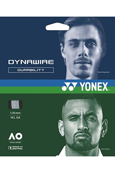 YONEX -Dynawire Tennis String White and Silver-()