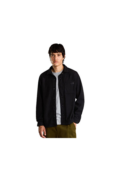 THE NORTH FACE M Open Range Fleece Long Sleeve Shirt Men's Outdoor Fleece Jac...