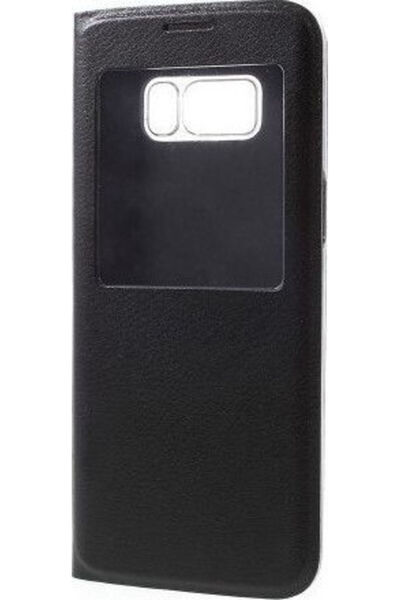 OEM Plus Book Συνθετικό Δέρμα Μαύρο (Galaxy S8+)