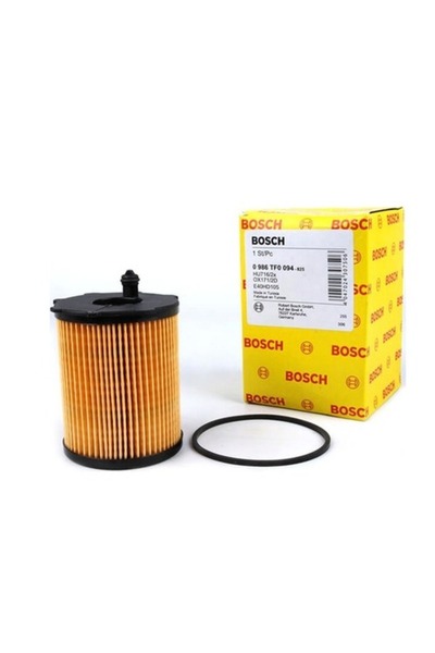 Bosch 0986TF0094 Yağ Filtresi 107 206 207 301 307 308 407 Bipper Partner Tepe...