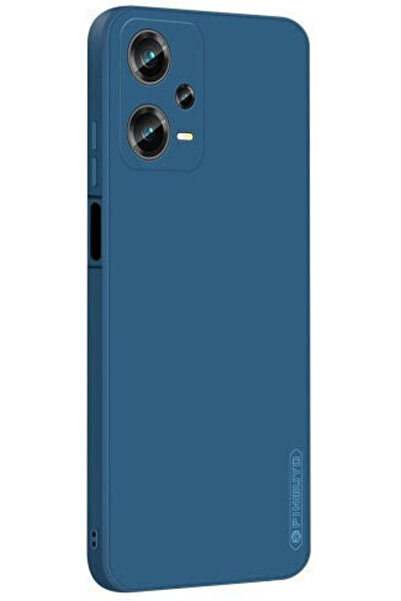 OEM PINWUYO JK 2 Series Πίσω Κάλυμμα Σιλικόνης Μπλε (Redmi Note 12 Pro+) Κωδι...