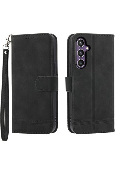 OEM Dierfeng Df-03 Πορτοφόλι Μαύρο (Galaxy S25)