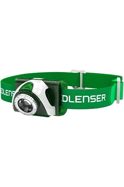 Ledlenser SEO3 Running Headlamp (Green)