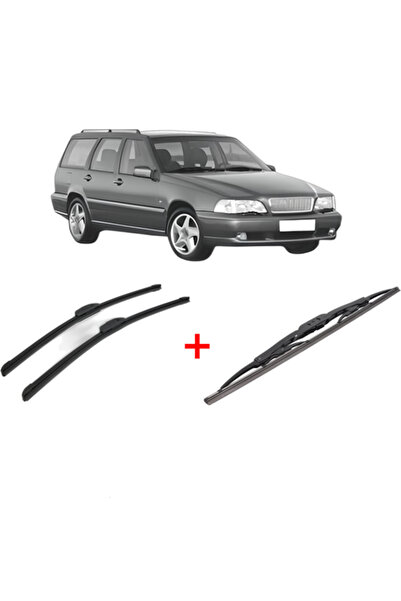 Bosch Set de 3 ștergătoare VOLVO V70 I (875, 876) 1995 - 2000, pentru parbriz...