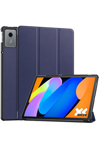 OEM Βάση Τριπλής Αναδίπλωσης Lenovo Tab Flip Cover Ναυτικό Μπλε (Lenovo Tab K...