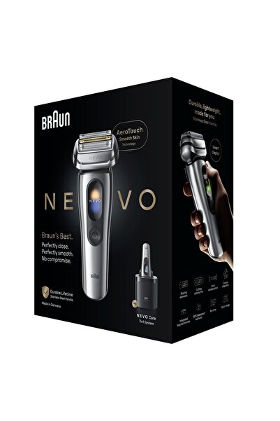 Braun Ηλεκτρική Ξυριστική Μηχανή Nevo 11300c, Τρίμερ ProLift, Aero touch, Aut...