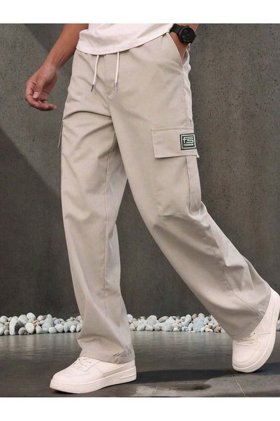 Sheya Pantaloni, bej - XL
